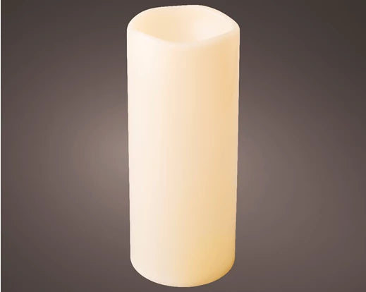 LED candle plastic steady Battery Operated outdoor
