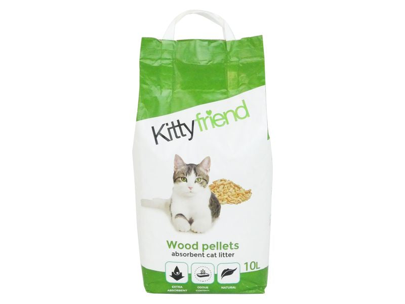 Kitty Friend Wood Cat Litter (10L)