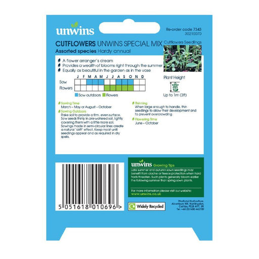 Cutflowers Unwins Special Mix