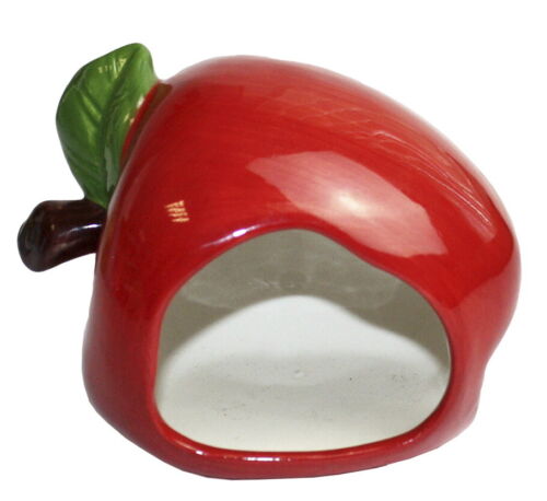 Happy Pet Ceramic Hideout - Apple 11 x 8cm