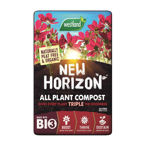New Horizon All Plant peat Free Compost 50 Litre