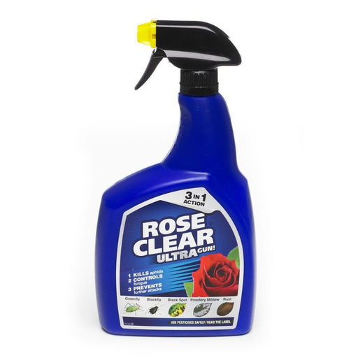 Rose Clear Systemic Fungicide and Insecticide Ready To Use Gun 1 Litre