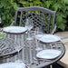 Toulouse - 8 Seater Set with Round Table & Lazy Susan Bronze