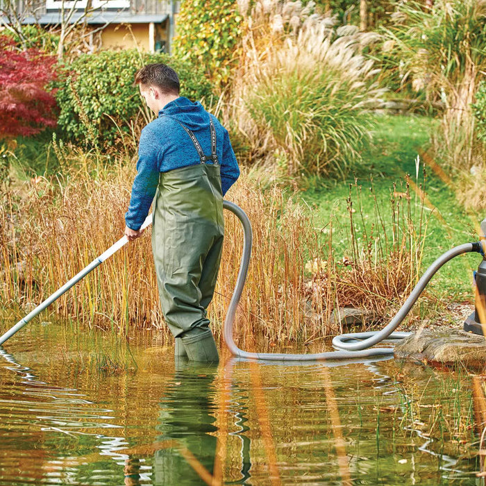 Fall pond maintenance