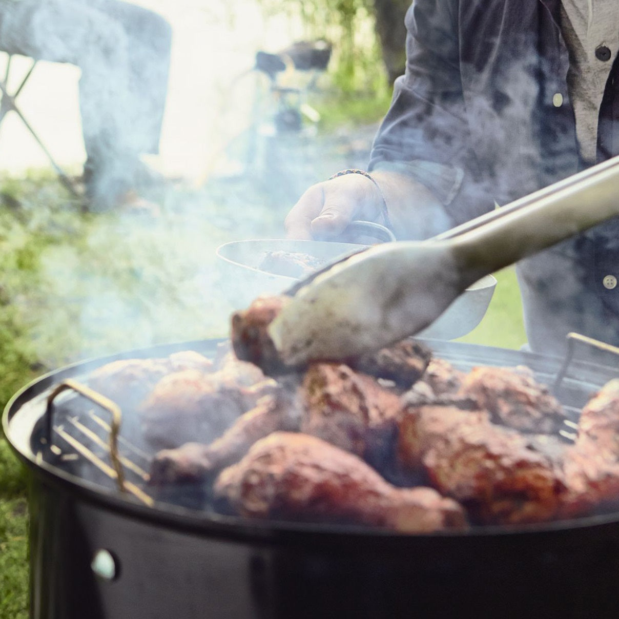 Weber Smoking and Woodchips
