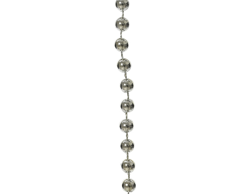 Silver Shatterproof Bead Garland – alternate view