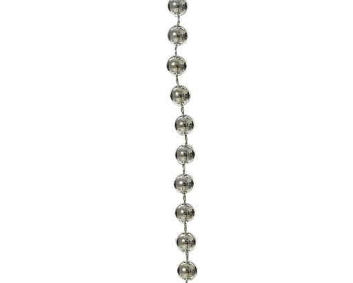 Silver Shatterproof Bead Garland – alternate view