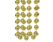 Bead Garland Light Gold 2 cm