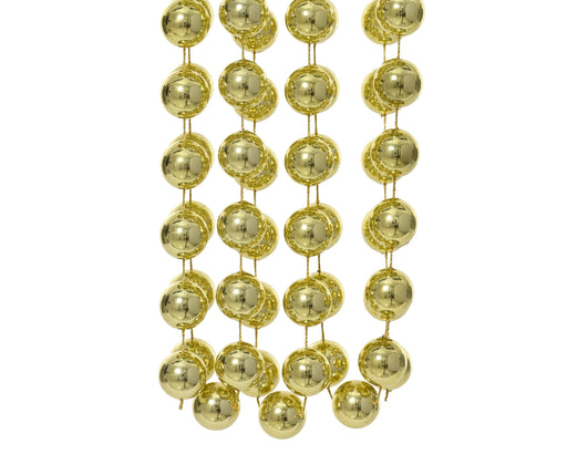 Bead Garland Light Gold 2 cm