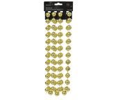 Bead Garland Light Gold 2 cm – alternate view