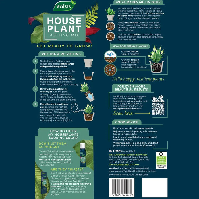 Houseplant Potting Mix 10 Litre