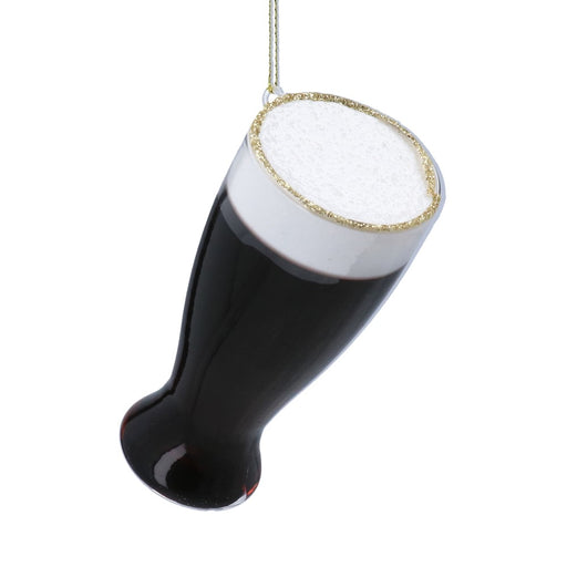 Pint of Guinness glass Christmas decoration – Gisela Graham
