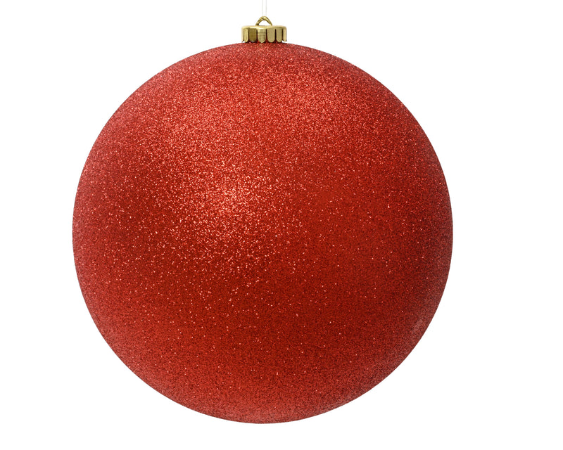 Shatterproof Bauble Christmas Red 25 cm