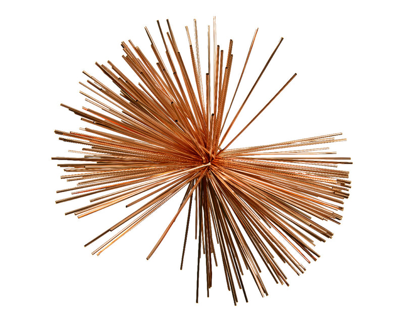 Christmas Star Shiny Brandy Pink Colour Hanging Decoration 60cm