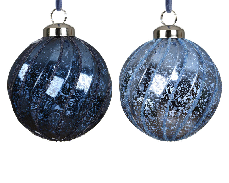 Shatterproof Baubles 8 cm – 2 Assorted Colours