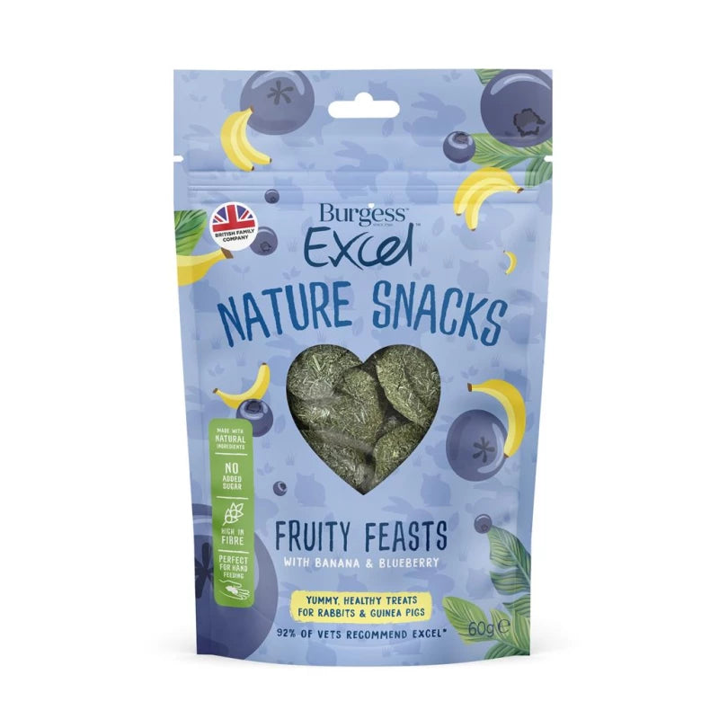 Burgess Fruit Feasts Treats 60g