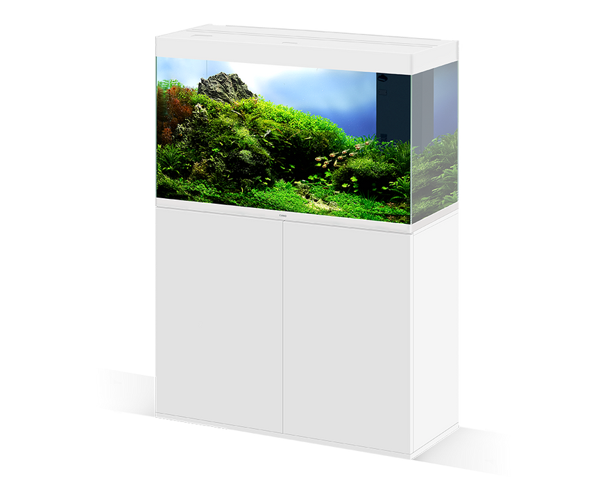 Ciano Emotions Pro 100 White Aquarium With FREE Cabinet - Pre-Order
