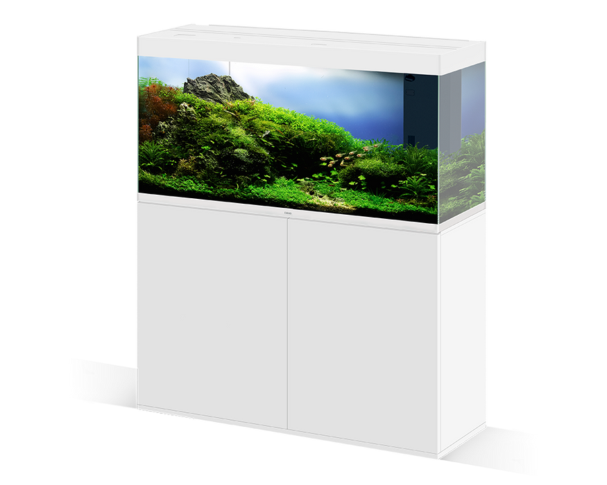 Ciano Emotions Pro 120 White Aquarium With FREE Cabinet 239 Litre - Pre-Order