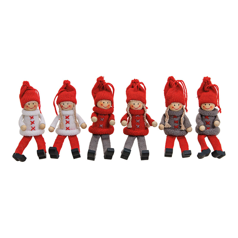 Winter Child 17 cm - 6 Assorted Designs