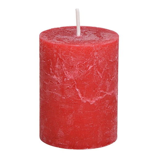 Red Wax Candle 6.8 x 9 cm