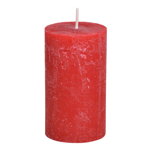 Red Wax Candle 6.8 x 12 cm