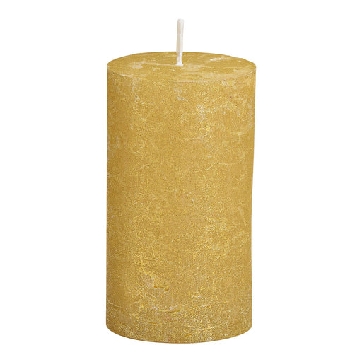 Gold Wax Candle 12 cm