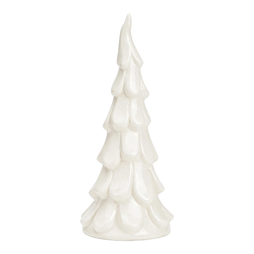 White Ceramic Christmas Tree 24 cm