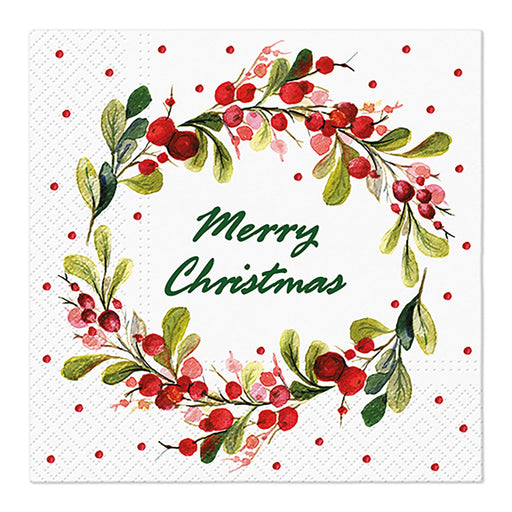 Merry Christmas Napkin - Pack of 20