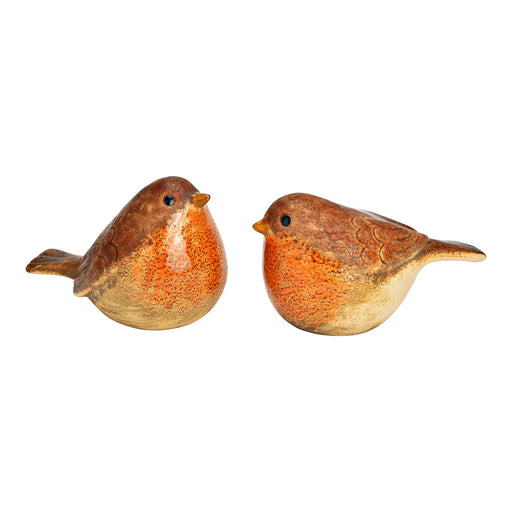 Brown Stoneware Bird Figurine 6 cm - assorted design, sold separately
