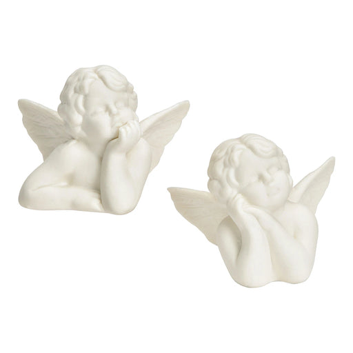 White Porcelain Angel 5 cm - assorted design, sold separately