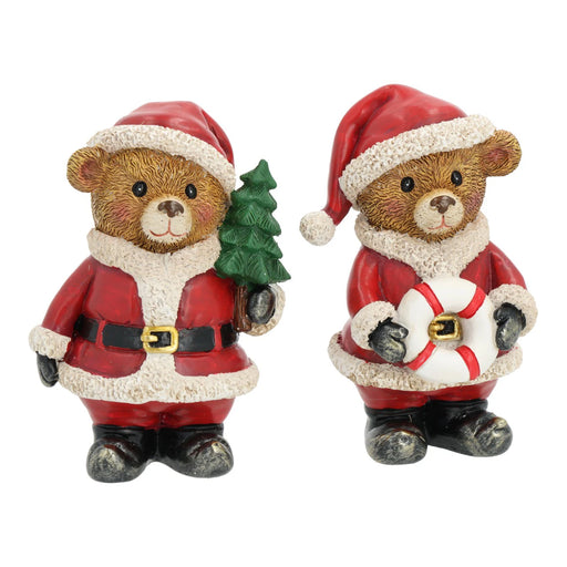 Bear with Christmas Hat 12 cm - assorted design, sold separately