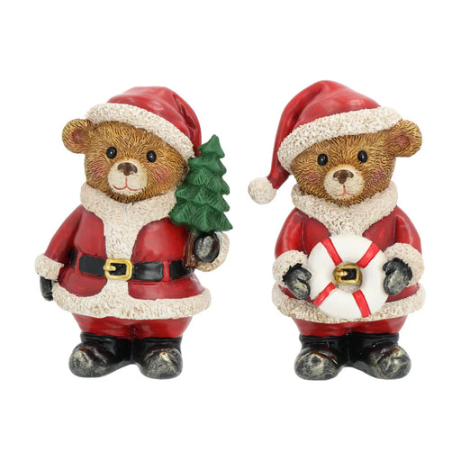 Bear with Christmas Hat 12 cm - assorted design, sold separately