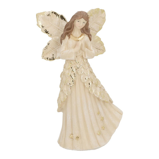 Beige Angel Figurine 20 cm