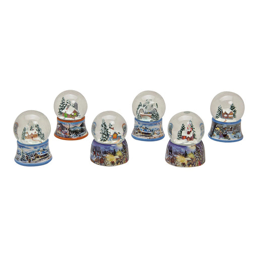 Ceramic Snow Globe Decoration 9 cm - assorted design, sold separately