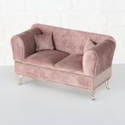 Pink Sofa Jewellery Box 12 cm