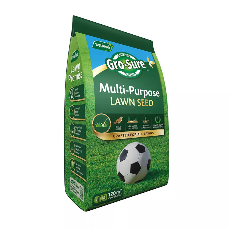 Westland Gro-Sure Multi Purpose Lawn Seed 120m²