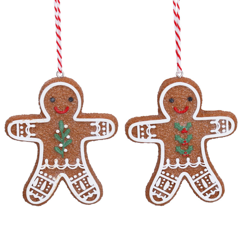 Christmas Hanging Decoration Gingerbread Man Small (Sold Individually)