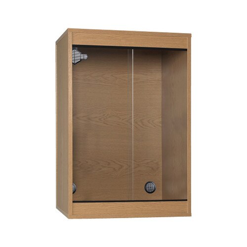 HabiStat Standard Vivarium, oak, 61 × 46 × 91 cm