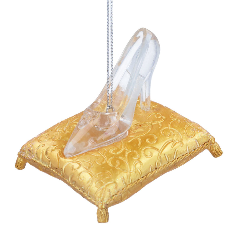 Disney Cinderella Slipper on Cushion Hanging Decoration 6cm