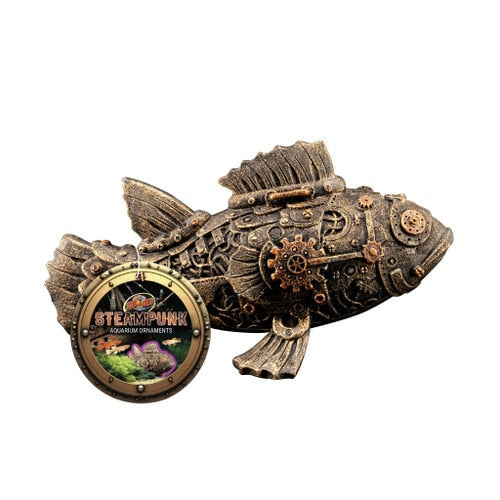 Zoo Med Steampunk Fish aquarium ornament