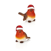 Robin Christmas Hanger 10 cm - 2 Assorted Designs
