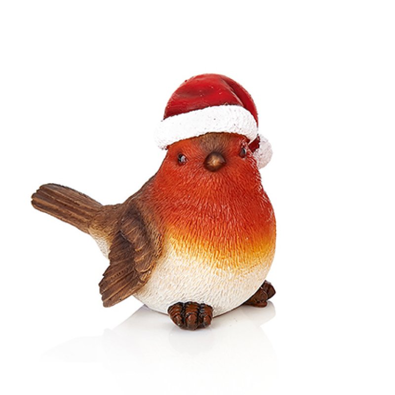 Robin Christmas Hanger 10 cm - 2 Assorted Designs