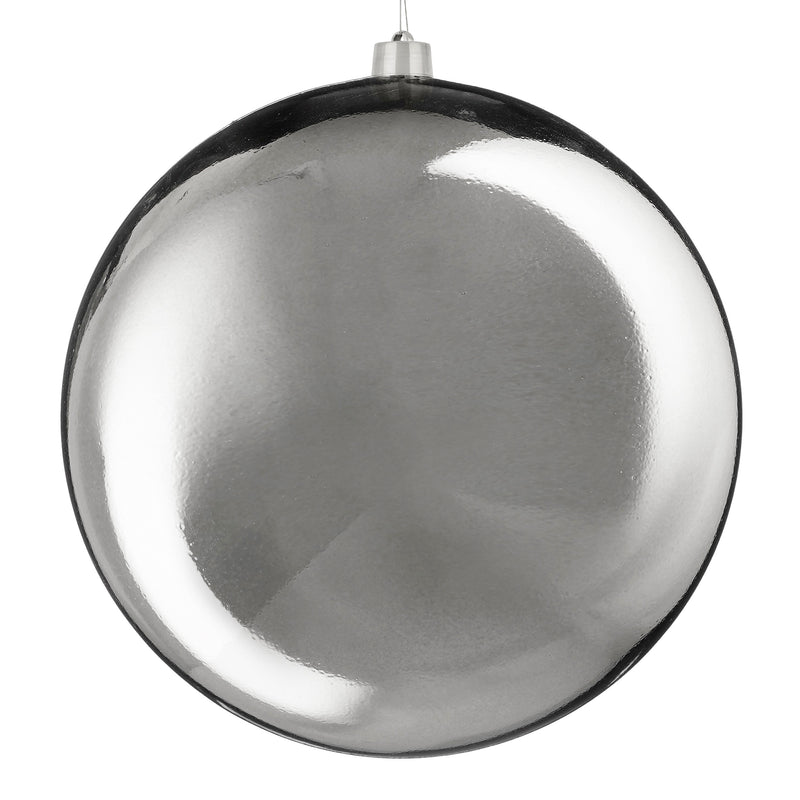 50cm Extra Large Shatterproof Bauble Silver