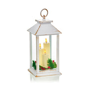 Battery-Operated LED Triple Flickabrights Lanterns 27 cm - 3 Assorted Colours