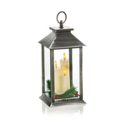 Battery-Operated LED Triple Flickabrights Lanterns 27 cm - 3 Assorted Colours