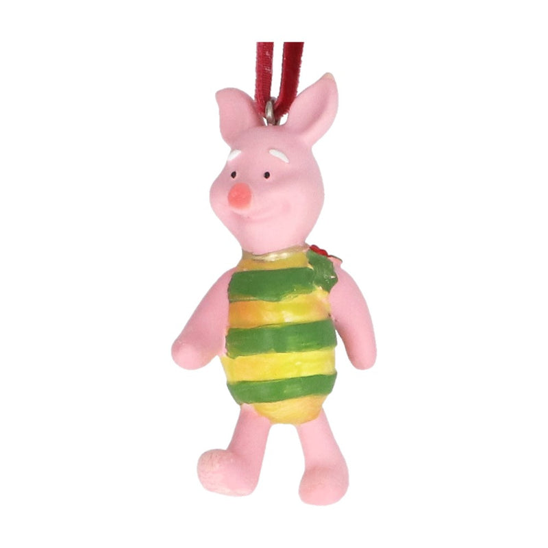 Piglet resin Christmas decoration – Gisela Graham