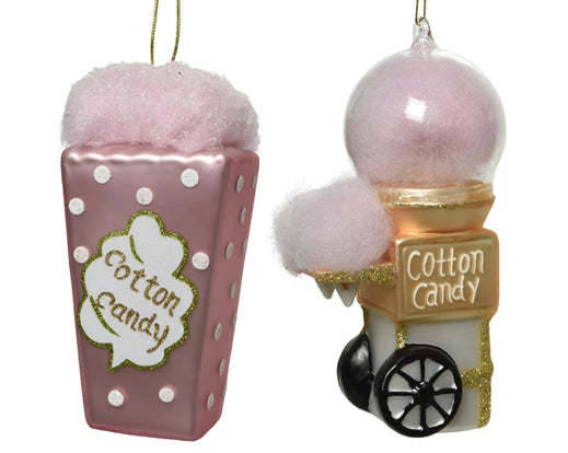 Bauble Shaped Cotton Candy or Cart (13.9cm) Sold Individually
