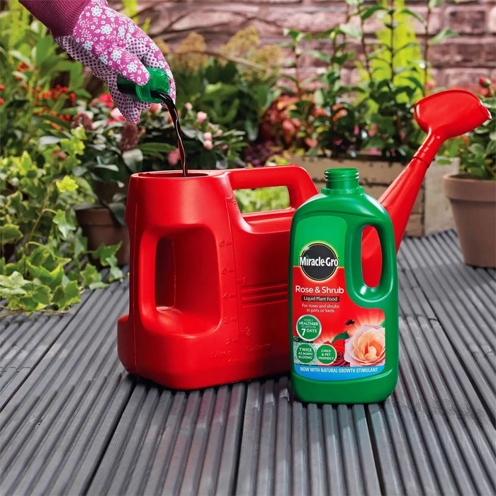 Miracle-Gro Rose and Shrub Concentrated Liquid Plant Food 1 litre
