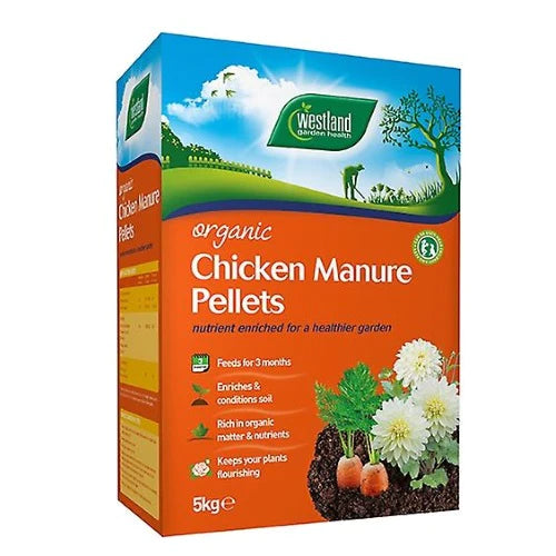 Westland Organic Chicken Manure Pellets 5kg