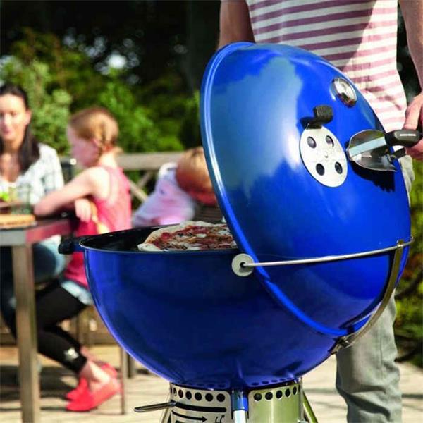 Weber Master-Touch GBS C-5750 Charcoal BBQ 57cm (Ocean Blue)